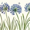 Agapanthus Tea Towel