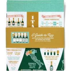 A Guide To Fizz Tea Towel