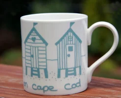 Beach Hut Turquoise - Beside The Sea On Cape Cod