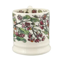 Birds In The Hedgerow Spindle & House Sparrow 1/2 Pint Mug