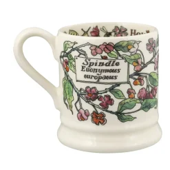 Birds In The Hedgerow Spindle & House Sparrow 1/2 Pint Mug