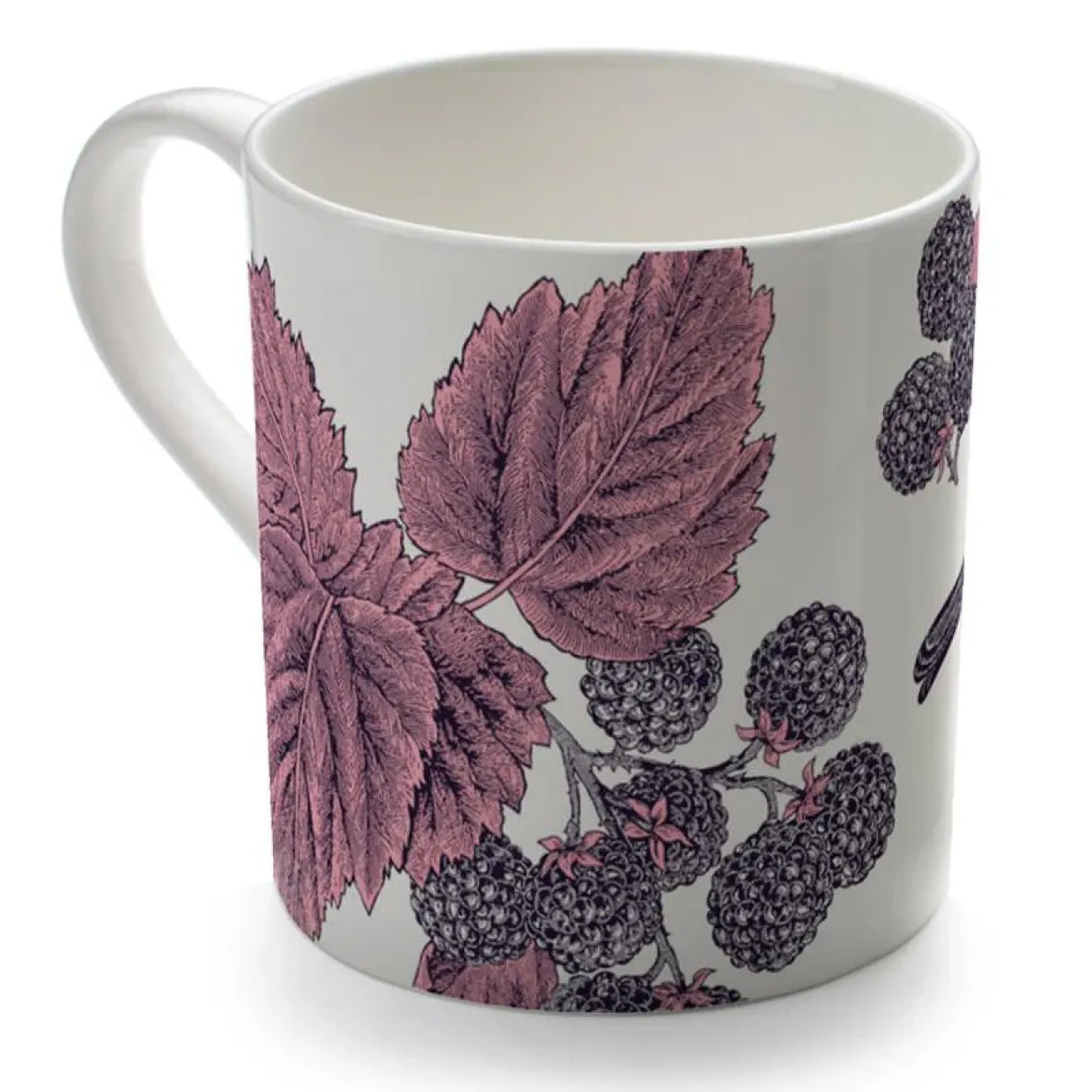 Blackbird & Bramble Bone China Mug