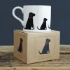 Black Labrador Mug Boxed