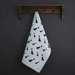 Border Collie Tea Towel