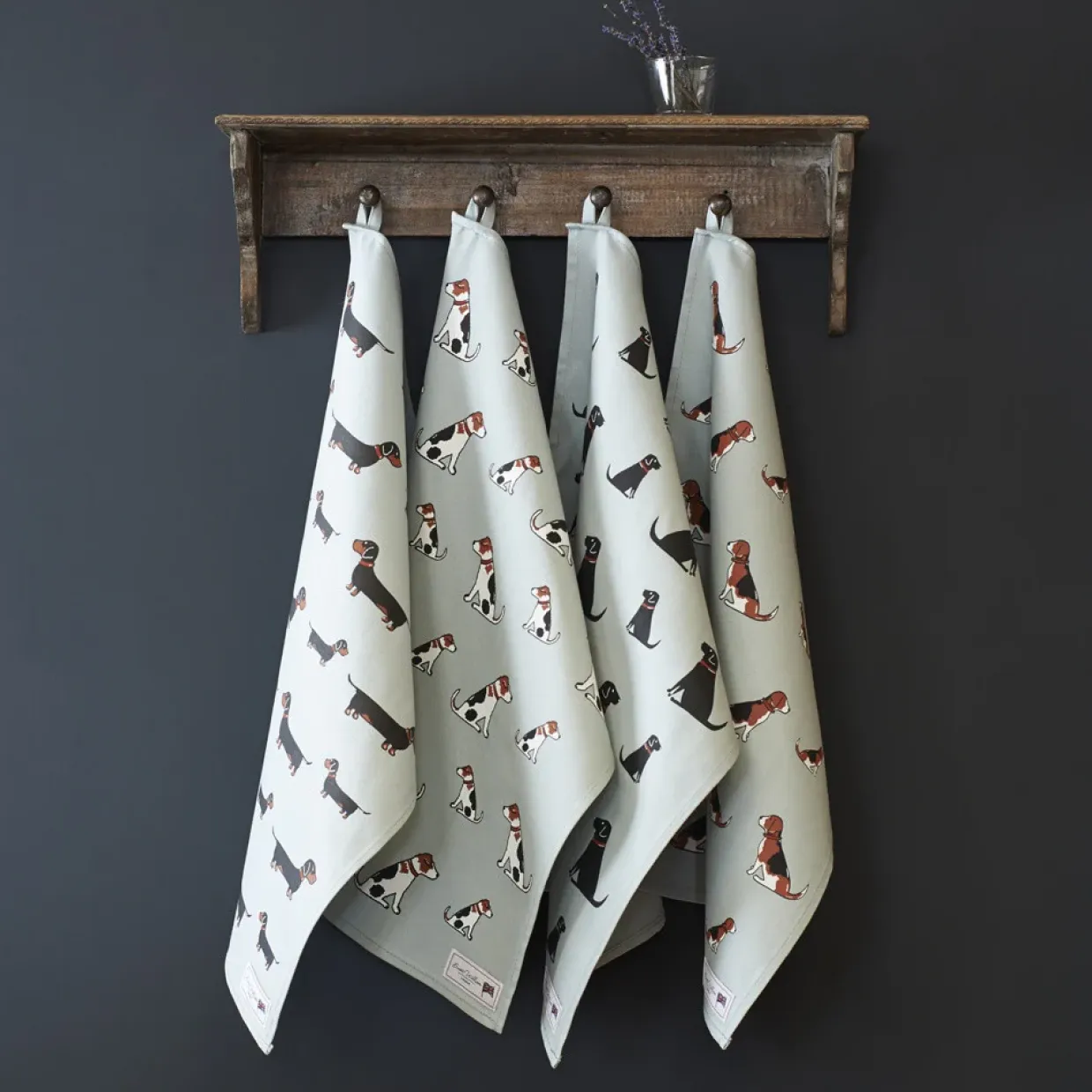 Border Collie Tea Towel