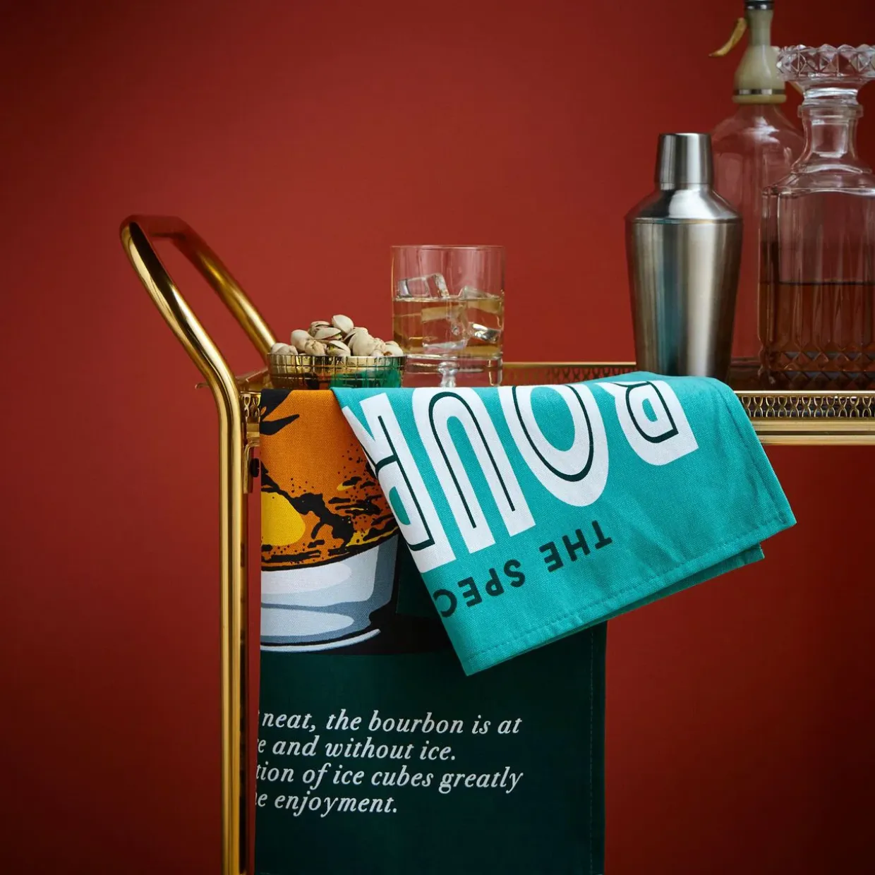 Bourbon Tea Towel