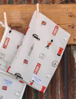 Bright & British Cotton Tea Towel