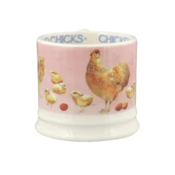 Bright New Morning Chickens & Chicks Small Mug