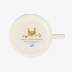 Bright New Morning Chickens & Chicks Small Mug