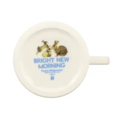 Bright New Morning Rabbits & Kits Small Mug