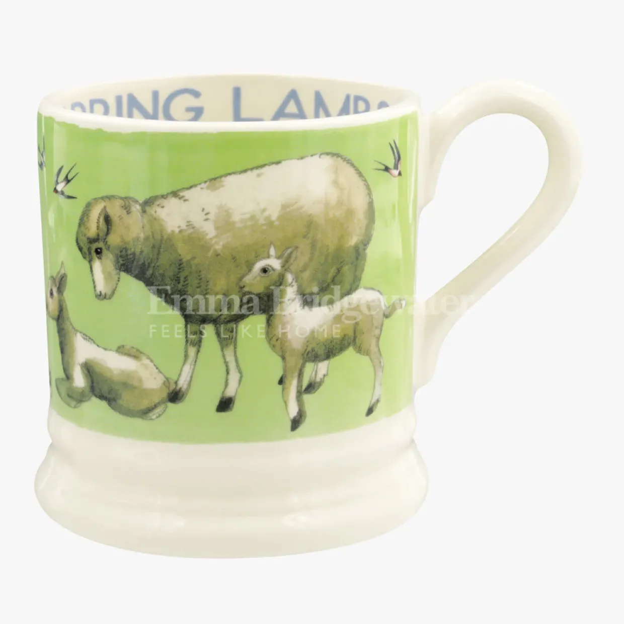 Bright New Morning Spring Lambs 1/2 Pint Mug