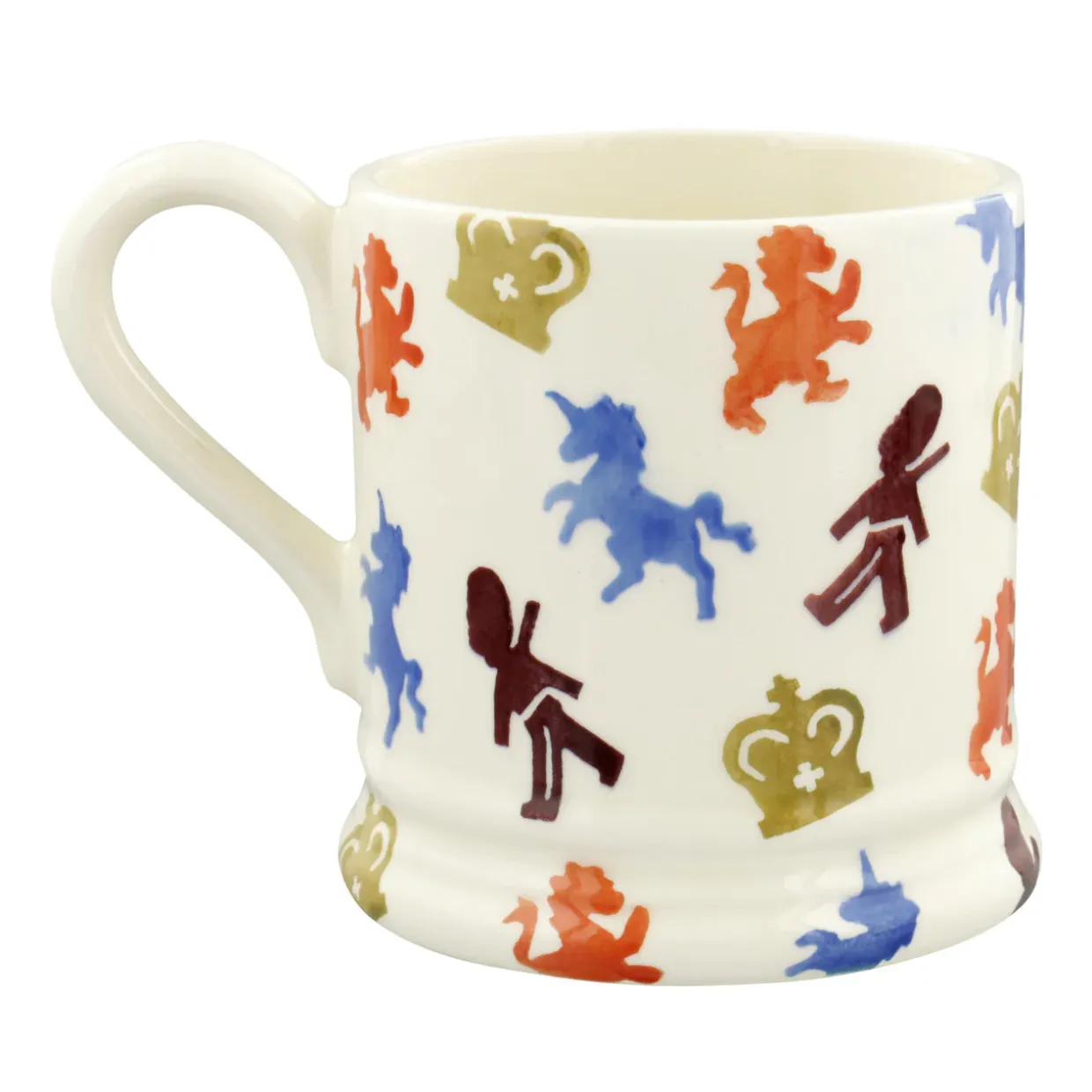 British Lions & Unicorns 1/2 Pint Mug