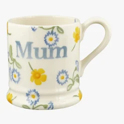 Buttercup & Daisies Mum 1/2 Pint Mug