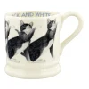 Cats Black & White 1/2 Pint Mug