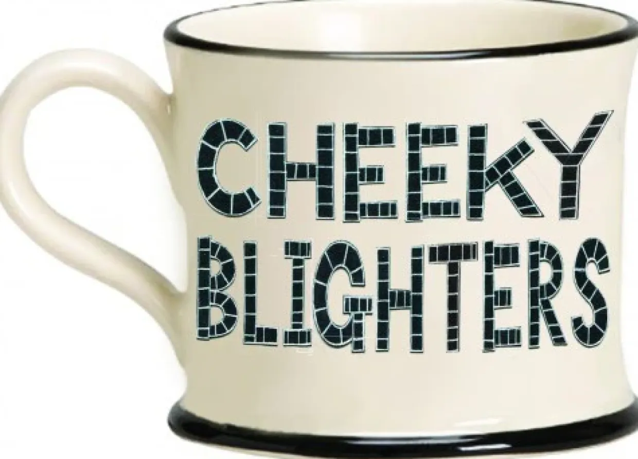 Cheeky Blighters Mug By Moorland Pottery