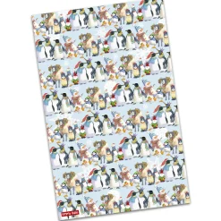 Christmas Friends Tea Towel