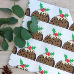 Christmas Pudding Tea Towel 2021