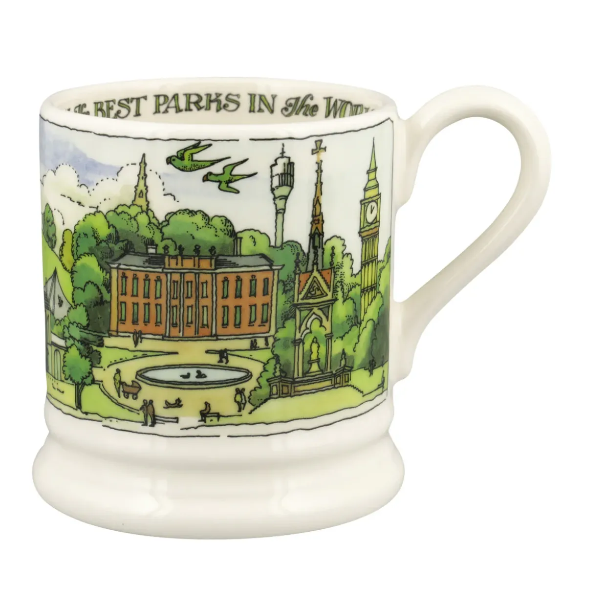 Cities Of Dreams London In Summer 1/2 Pint Mug