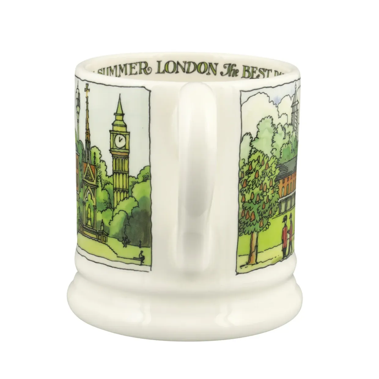 Cities Of Dreams London In Summer 1/2 Pint Mug