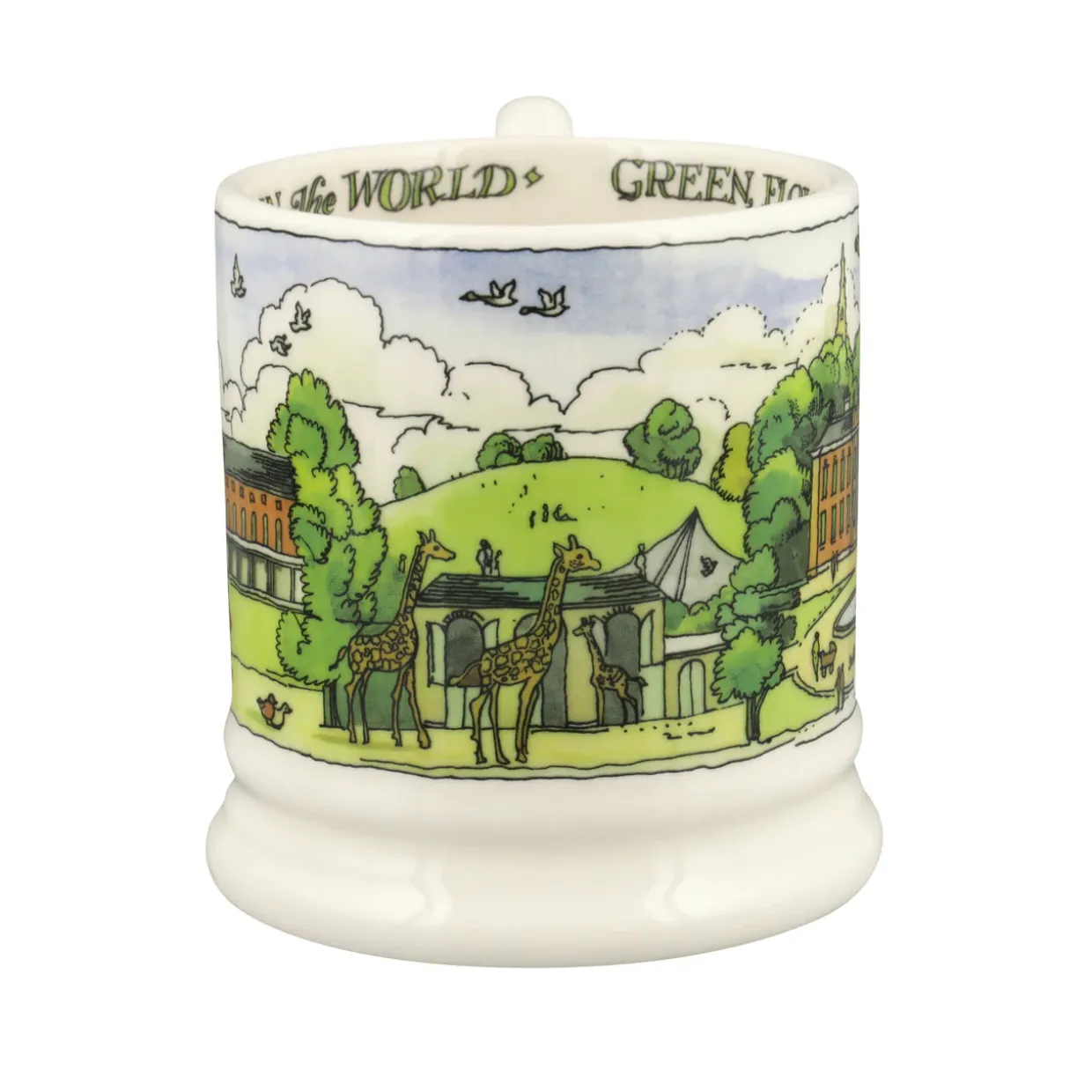 Cities Of Dreams London In Summer 1/2 Pint Mug