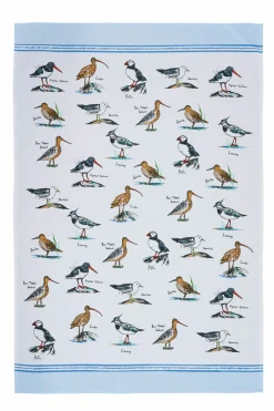 Coastal Birds Cotton Tea Towel
