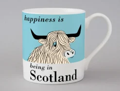 Country And Coast Scotland Highland Cow Mug