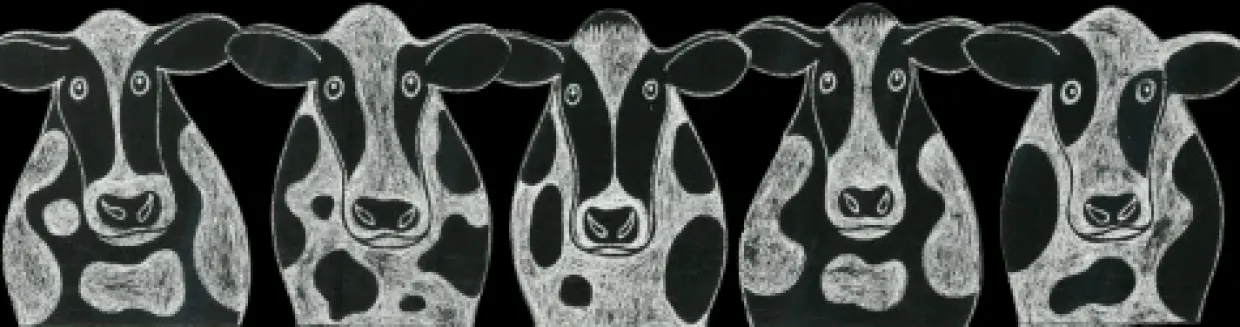 Cow Mug By Moorland Pottery