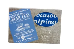 Cream Tea By The Sea Tea Towel