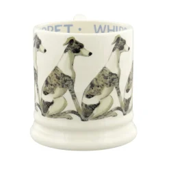 Dogs Whippets 1/2 Pint Mug