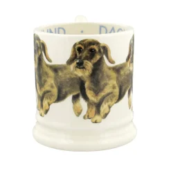 Dogs Wire Haired Dachsund 1/2 Pint Mug