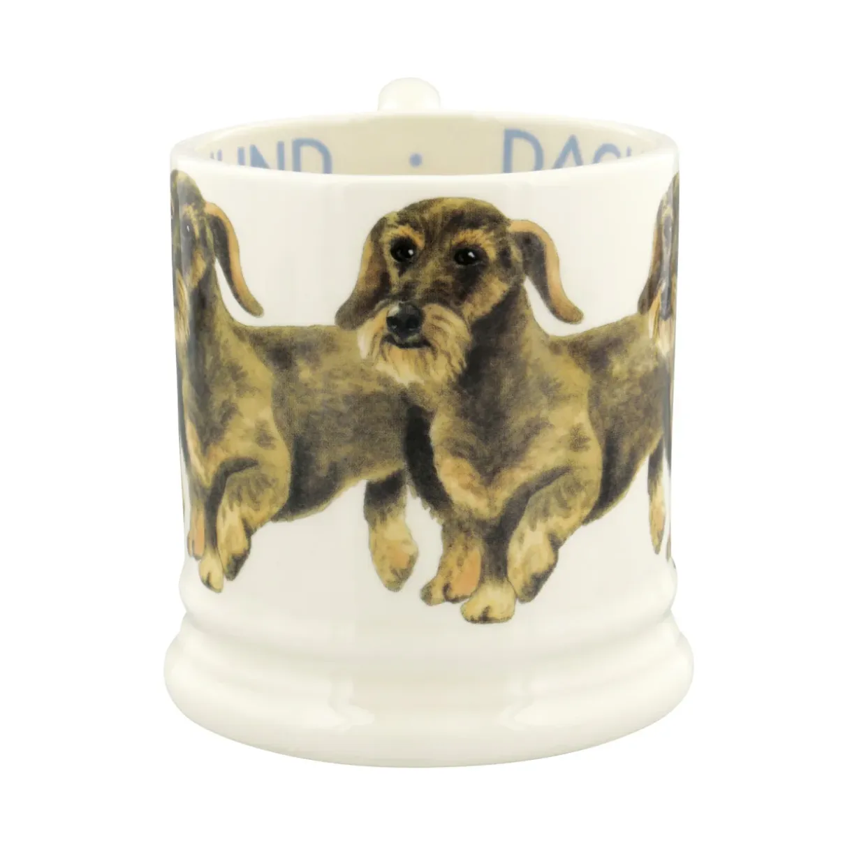 Dogs Wire Haired Dachsund 1/2 Pint Mug