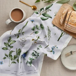 Ethereal Tea Towel - Light Blue