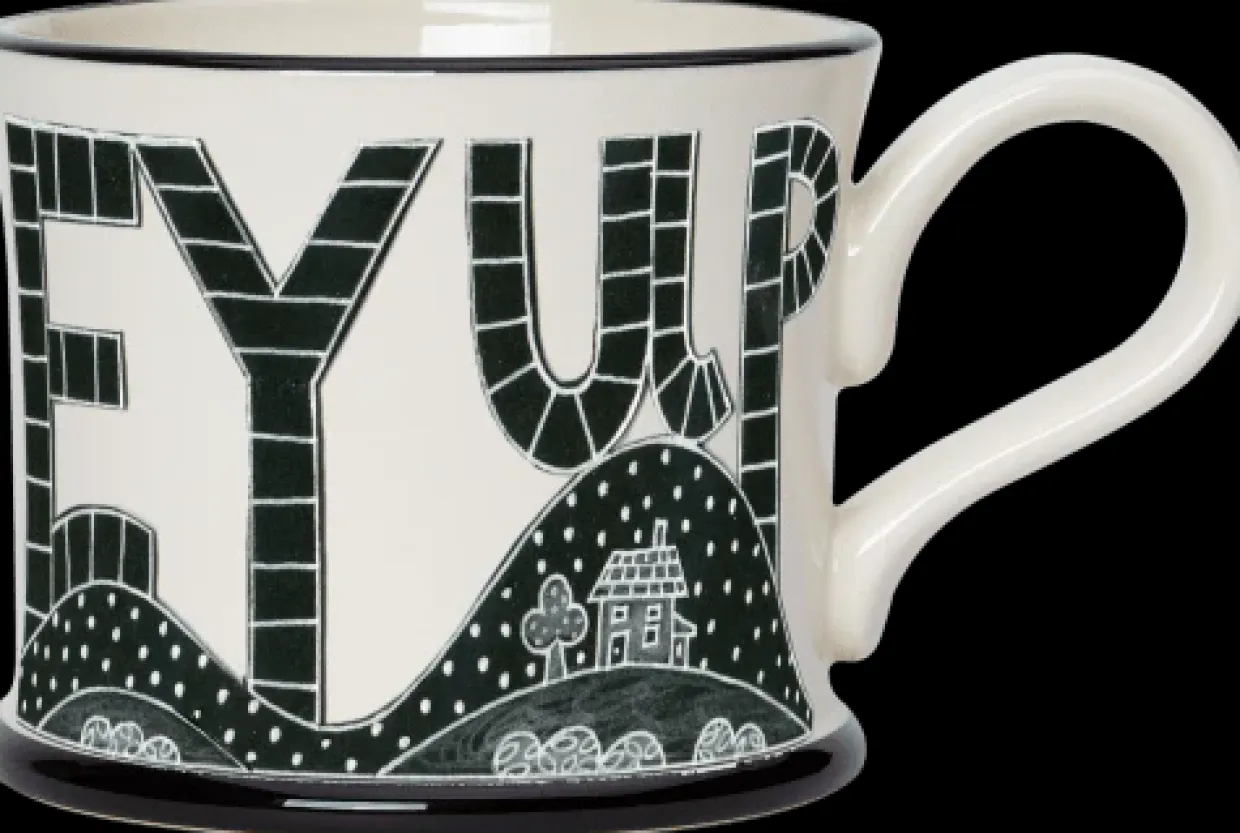 Ey Up Mug By Moorland Pottery
