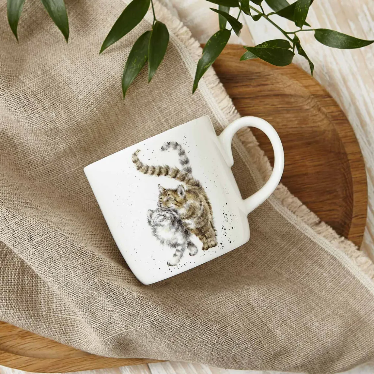 Feline Fine Bone China Mug