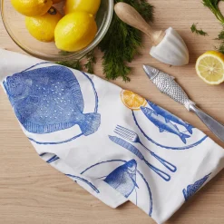 Fish Supper Tea Towel