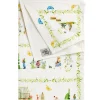 Flower Garden Cotton Tea Towel