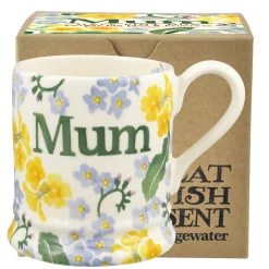 Forget Me Not & Primrose Mum 1/2 Pint Mug Boxed