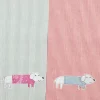 Frank The Dog Stripe Tea Towel - Set Of 2