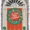 Georgian Front Door Recycled Cotton Tea Towel
