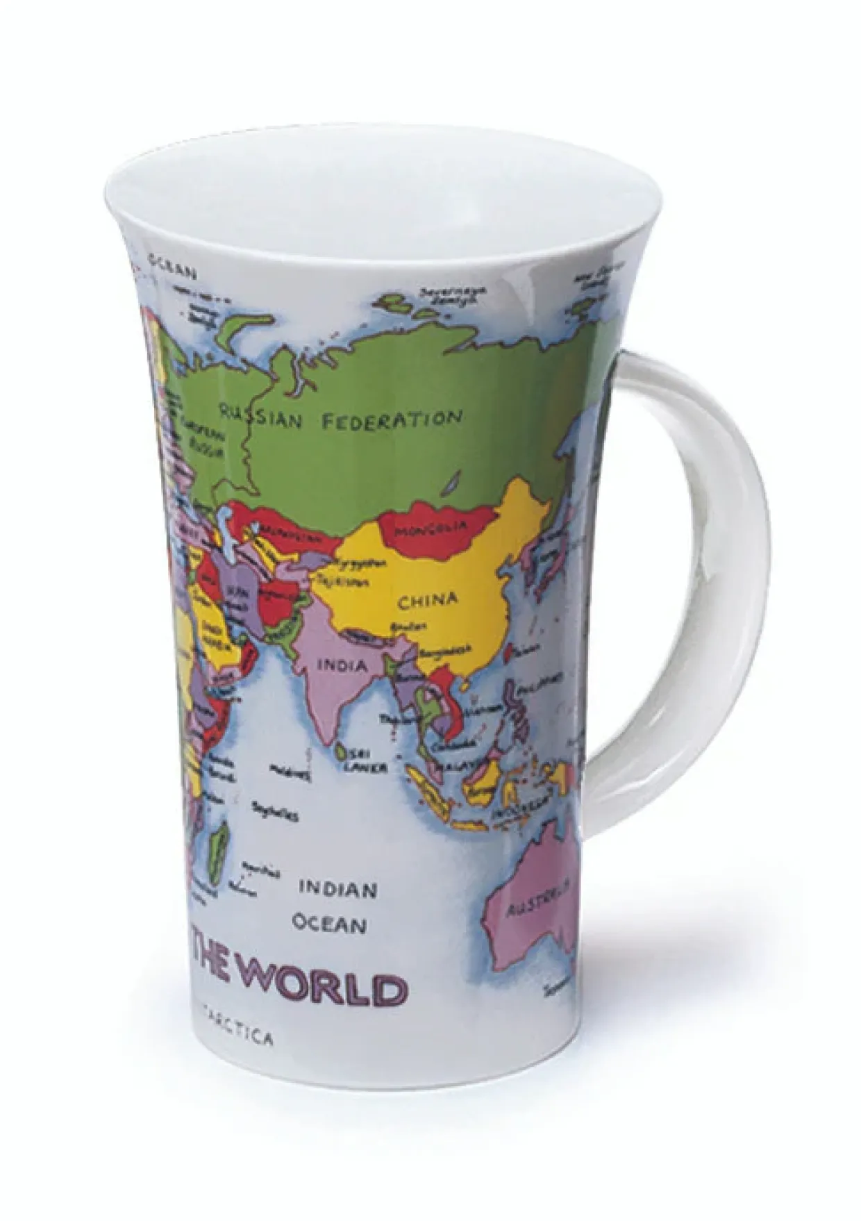 Glencoe Map Of The World Mug