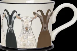 Goats Mug By Moorland Pottery