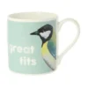 Great Tits Bone China Mug