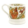 Green Woodpecker And Red Squirrel 1/2 Pint Mug