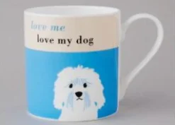 Happiness Cockapoo/Cavapoo Turquoise Mug