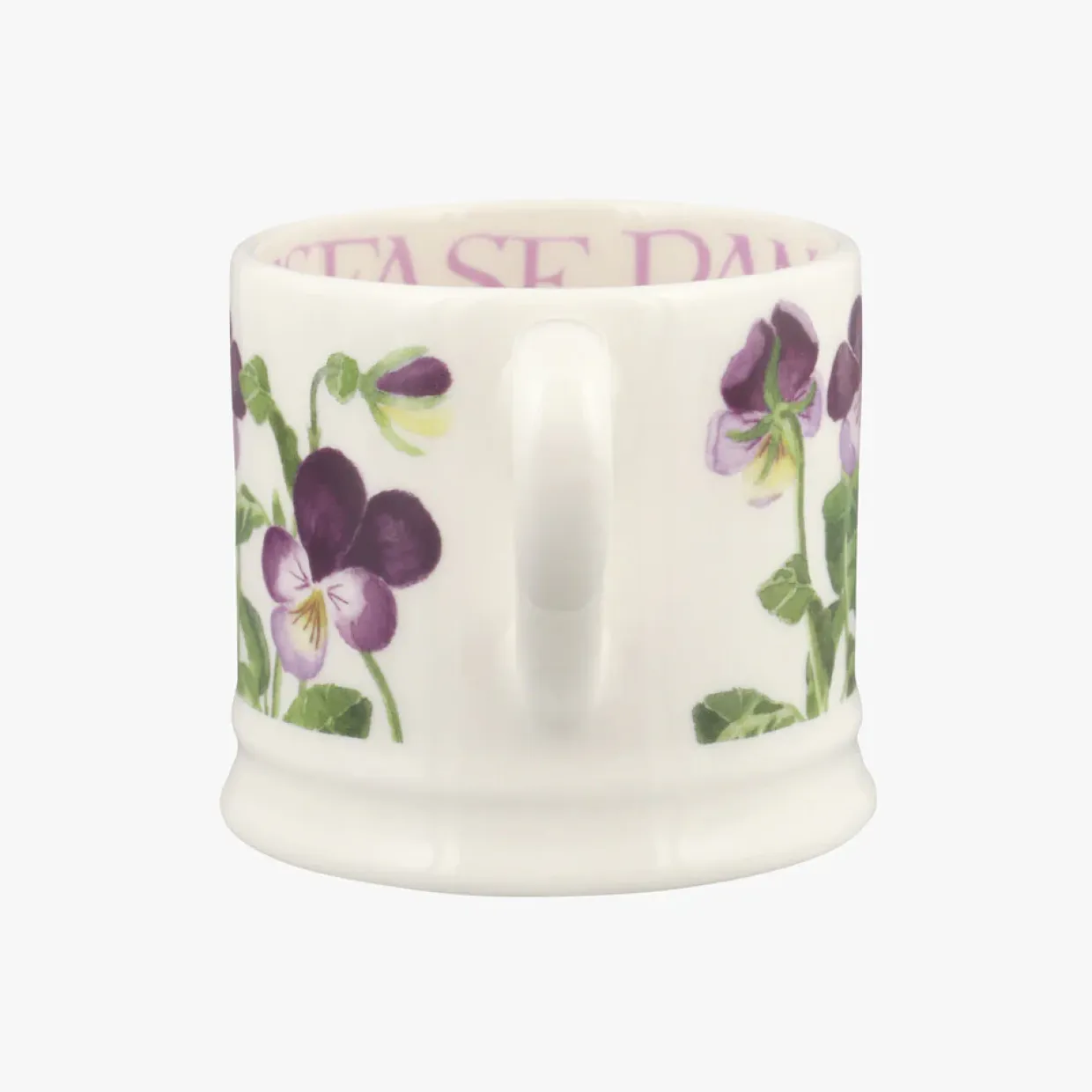 Heartsease Pansies Small Mug