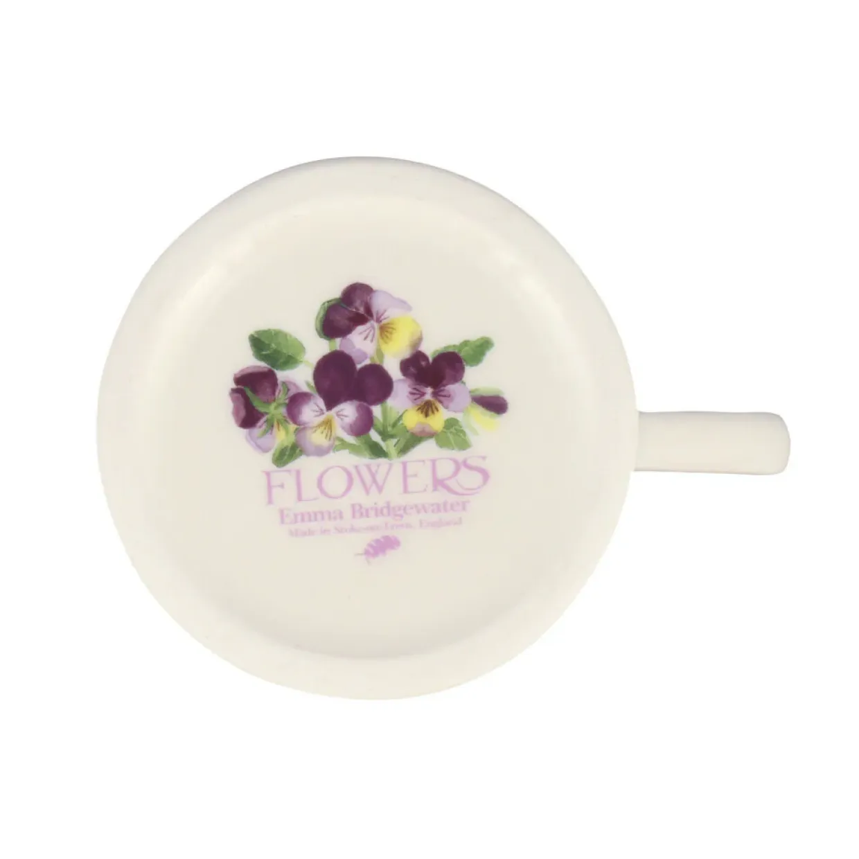 Heartsease Pansies Small Mug
