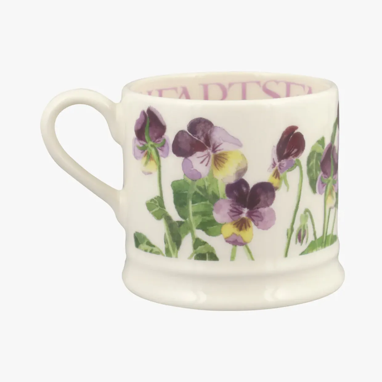 Heartsease Pansies Small Mug