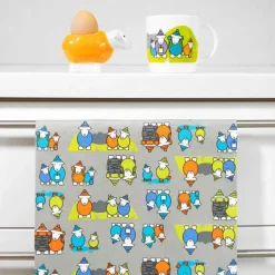 Herdy Hiker Cotton Tea Towel