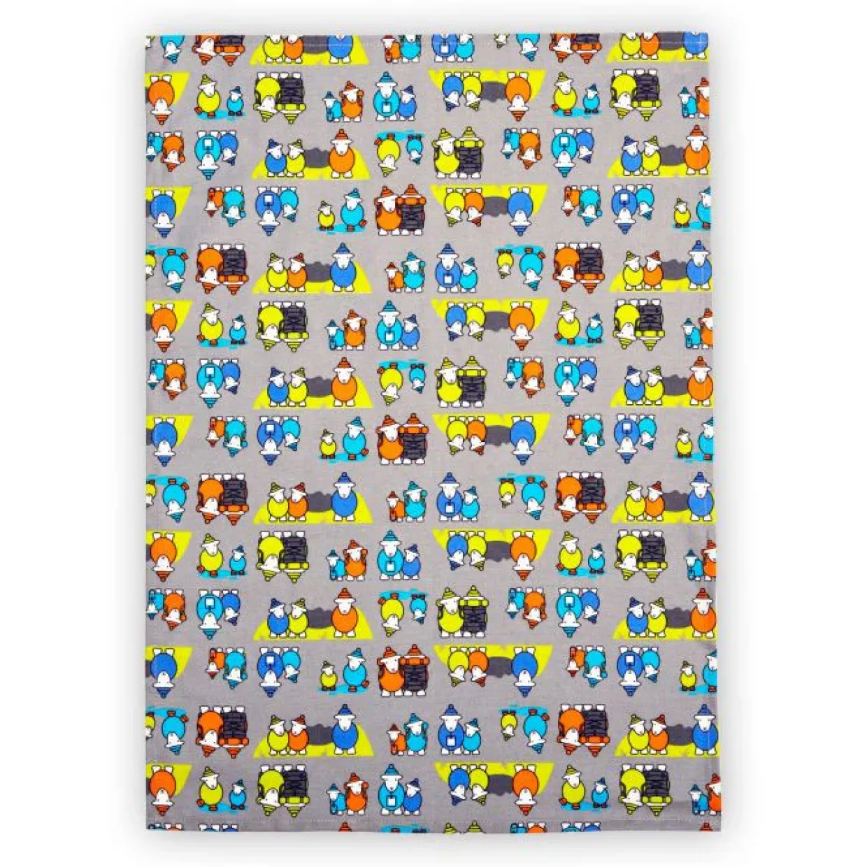 Herdy Hiker Cotton Tea Towel