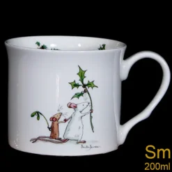 Here He Comes Christmas Small Mug